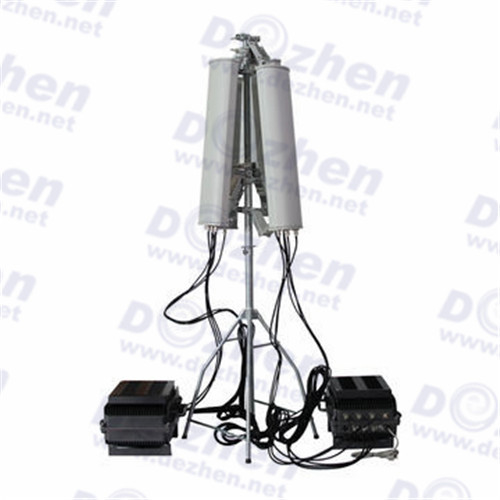 Ethernet Remote Control 320W High Power Signal Jammer , Ethernet Remote Control Waterproof for Outdoor