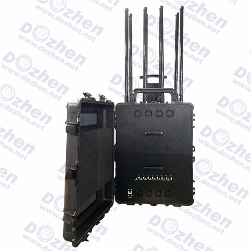 Multi-Bands Cell Phone Signal jammer+ Remote Control (3G, 4G,5G,GSM, CDMA, DCS)