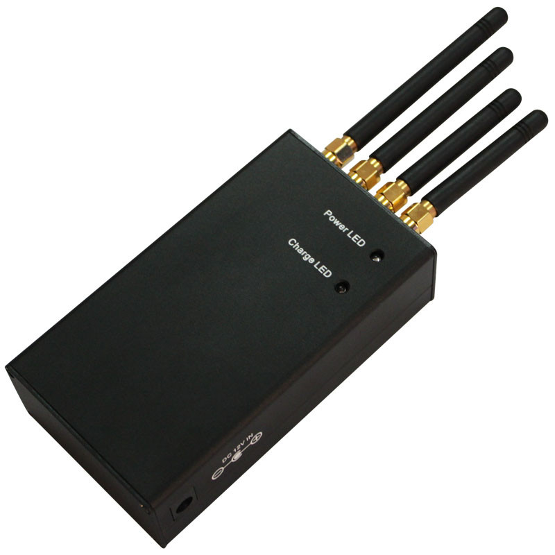 4 Band Hand Held Portable Signal Jammer Mobile Phone Jamming Device