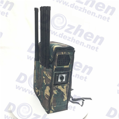 GPS Cell Phone 150 Meters 80W Backpack Signal Jammer signal jamming device