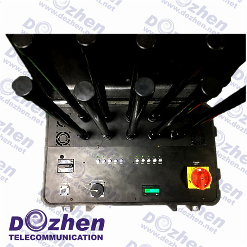 Portable 800 Meters GSM 3G 4G Vehicle Signal Jammer device to jam cell